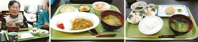 ジョイフルランチでランチ中のおばあちゃんとランチの内容